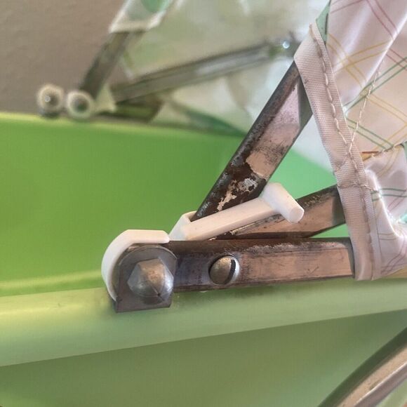 Vintage Cabbage Patch Kids Coleco 1980s Foldable Doll Stroller Pram Baby Buggy - Picture 10 of 16